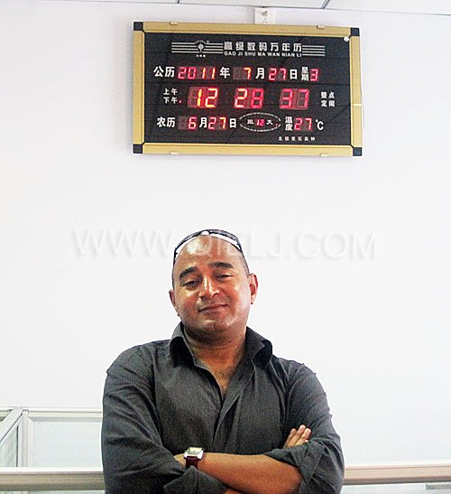 2011年7月25日，外國(guó)友人參觀考察我公司！明經(jīng)理等接待并陪同參觀！(圖3)